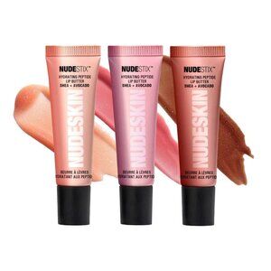 NHydrating Peptide Lip Butter worksudeglow Lip Set Hydrating Peptide 3-Piece Kit